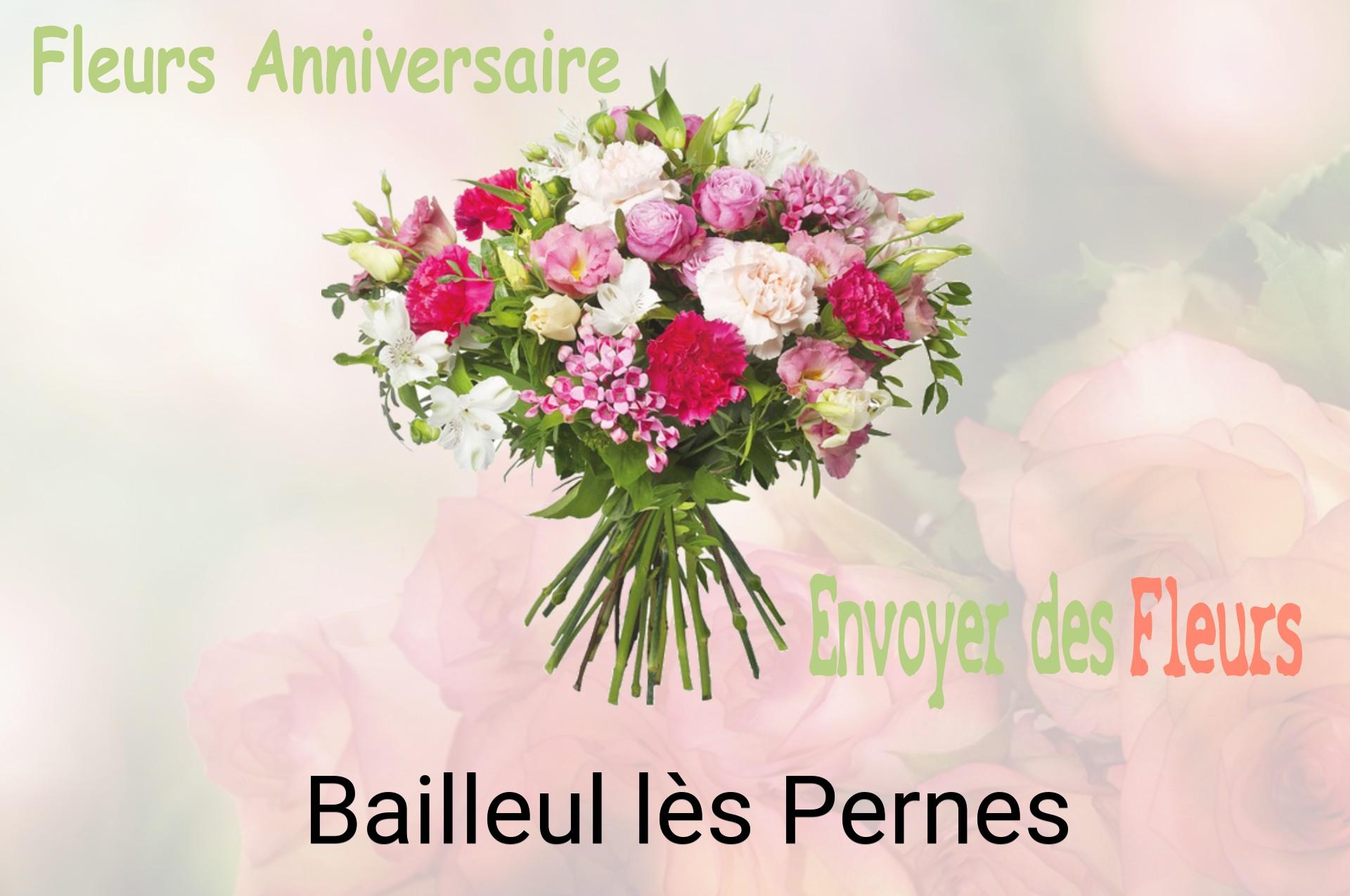 Bouquet de fleurs d’anniversaire livré à Bailleul-lès-Pernes